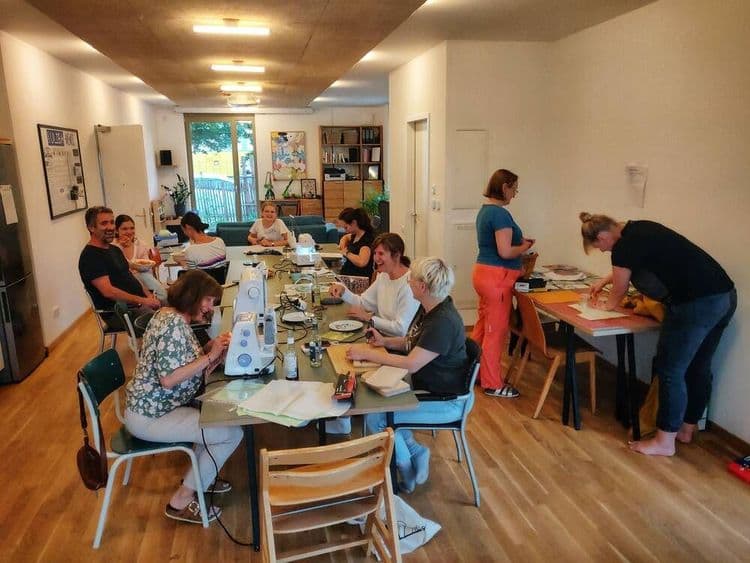 Nähtreff mit dem Stadtteilwohnzimmer