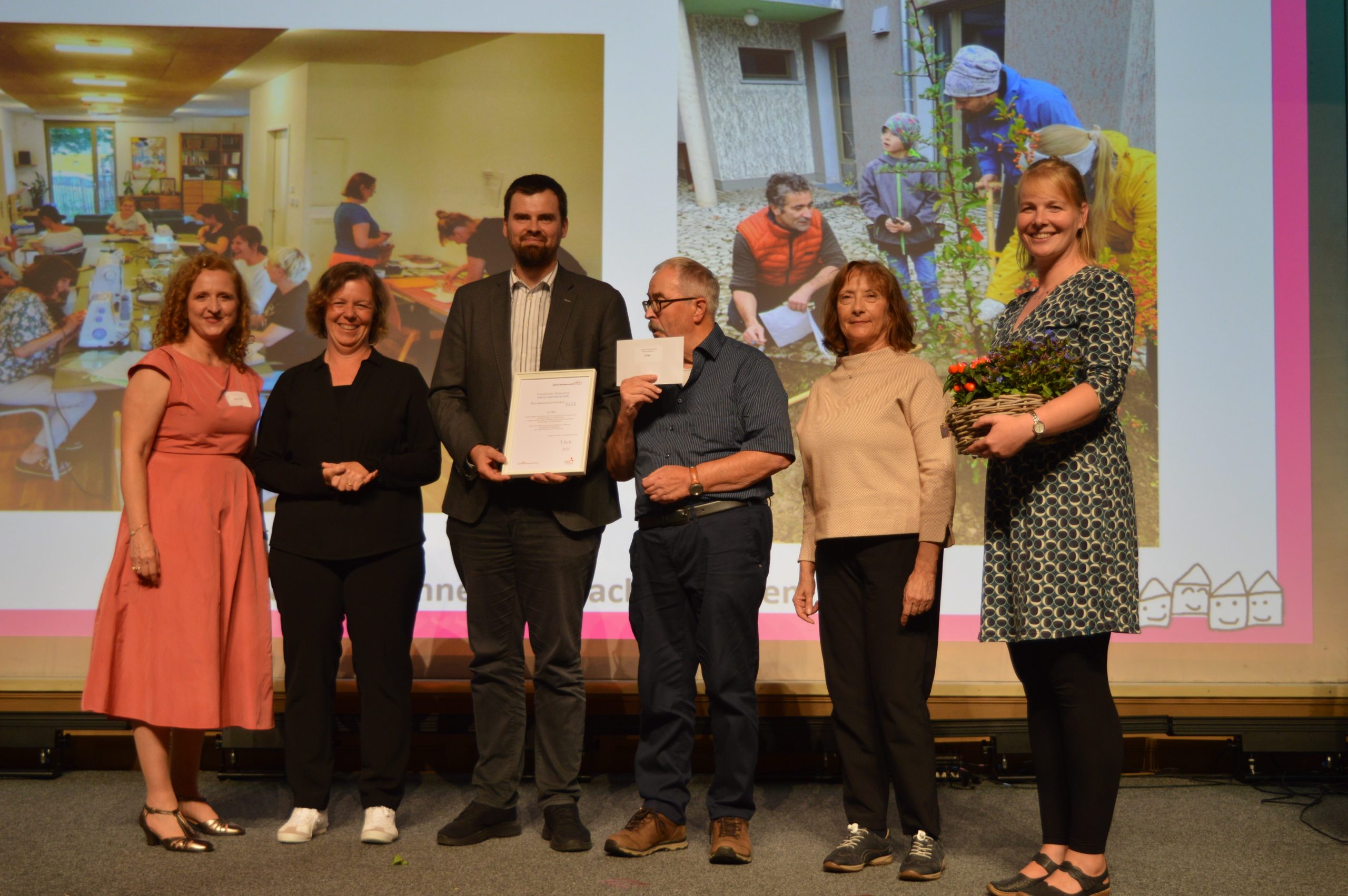 Uliba erhält Anerkennungspreis, Foto der Preisverleihung